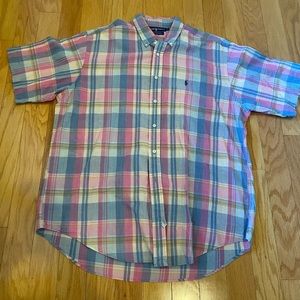 Ralph Lauren button down short sleeve shirt